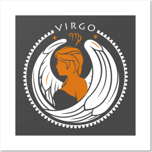 Virgo zodiac sign Posters and Art